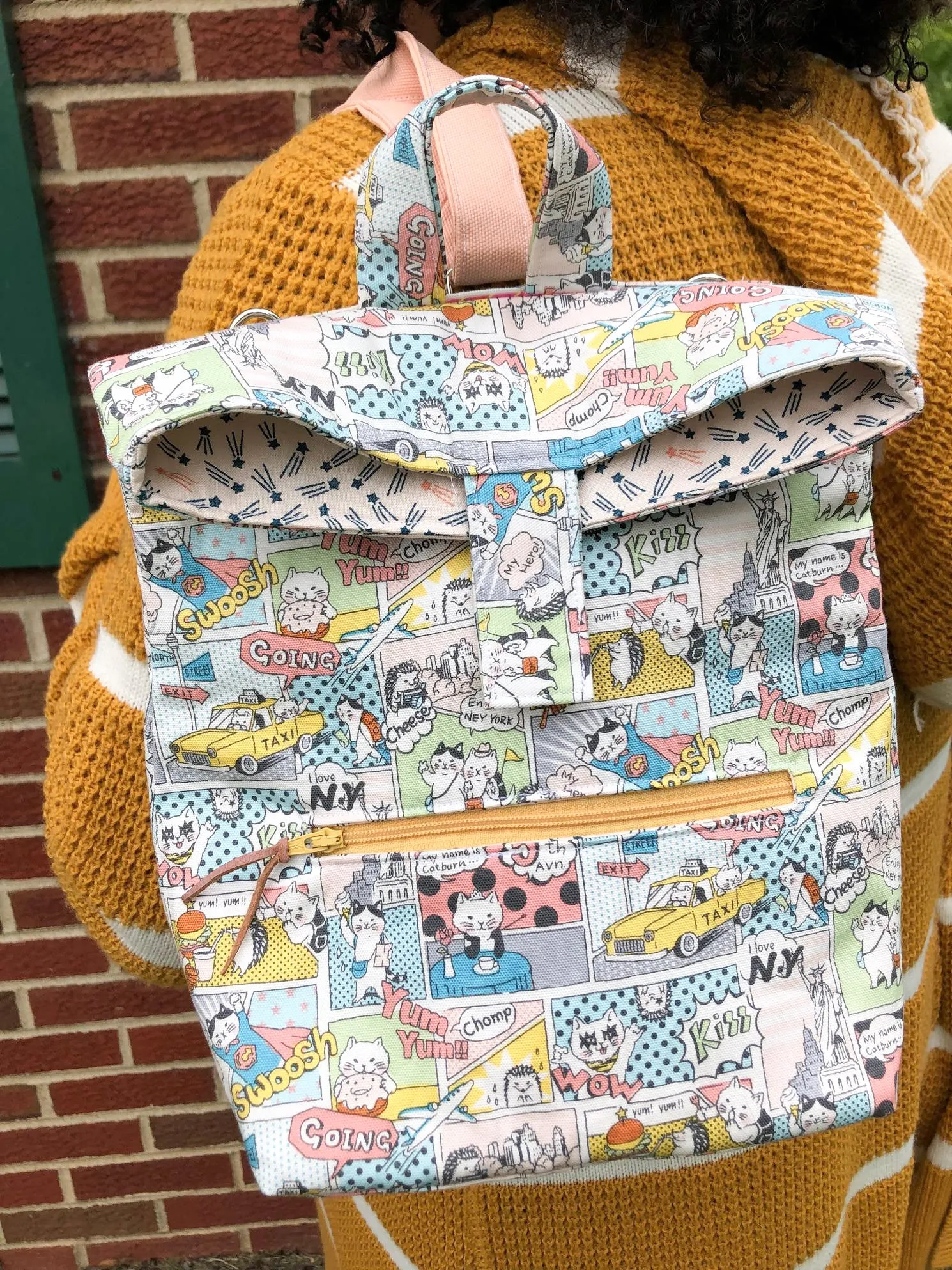 Abbey Convertible Backpack Digital Sewing Pattern