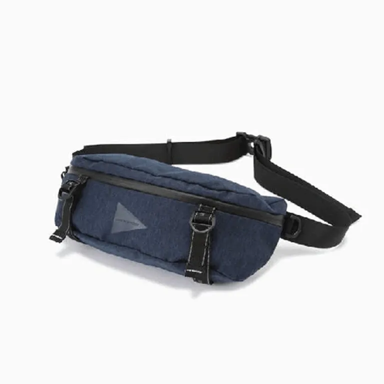 and Wander Heather Waist Bag Charcoal