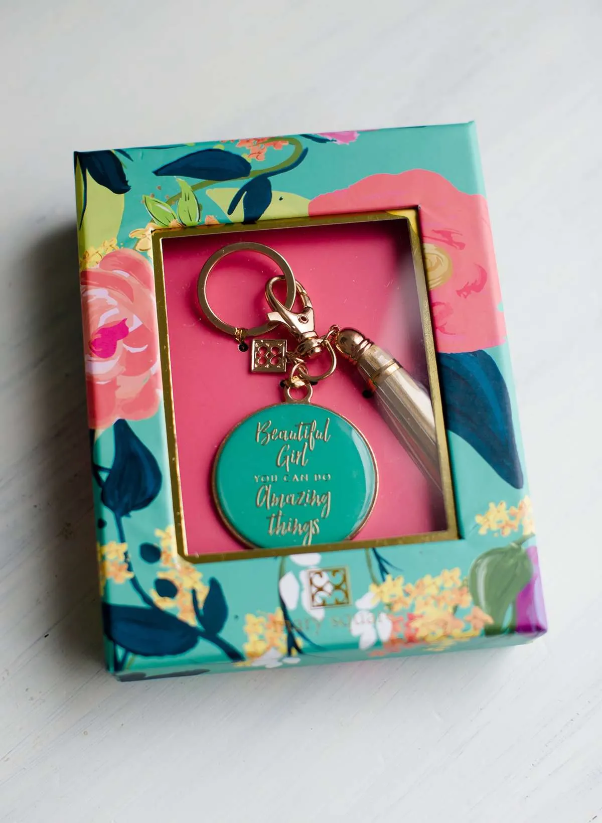 Beautiful Girl Keychain