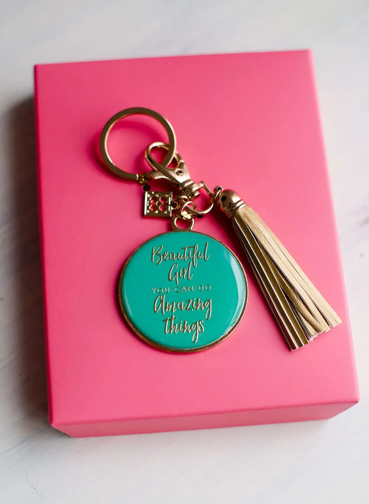 Beautiful Girl Keychain