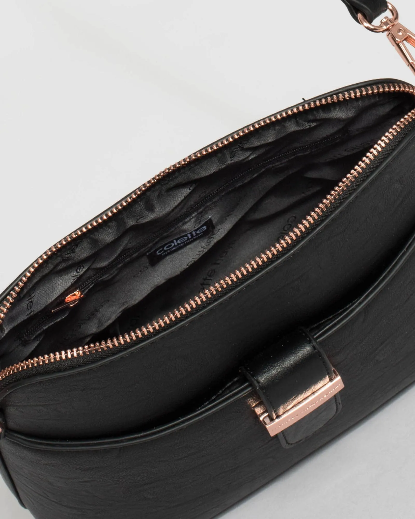 Black Maple Crossbody Bag