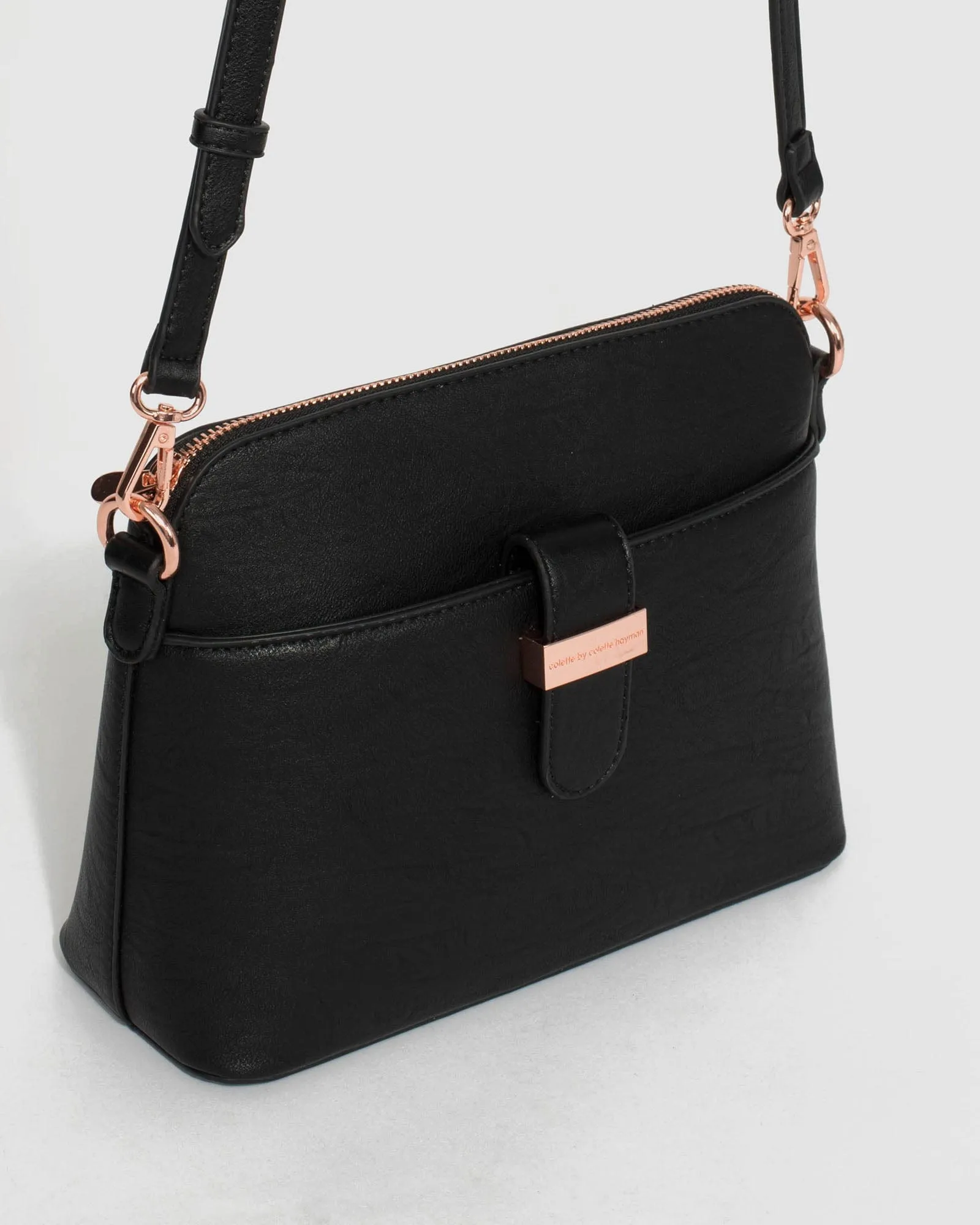 Black Maple Crossbody Bag