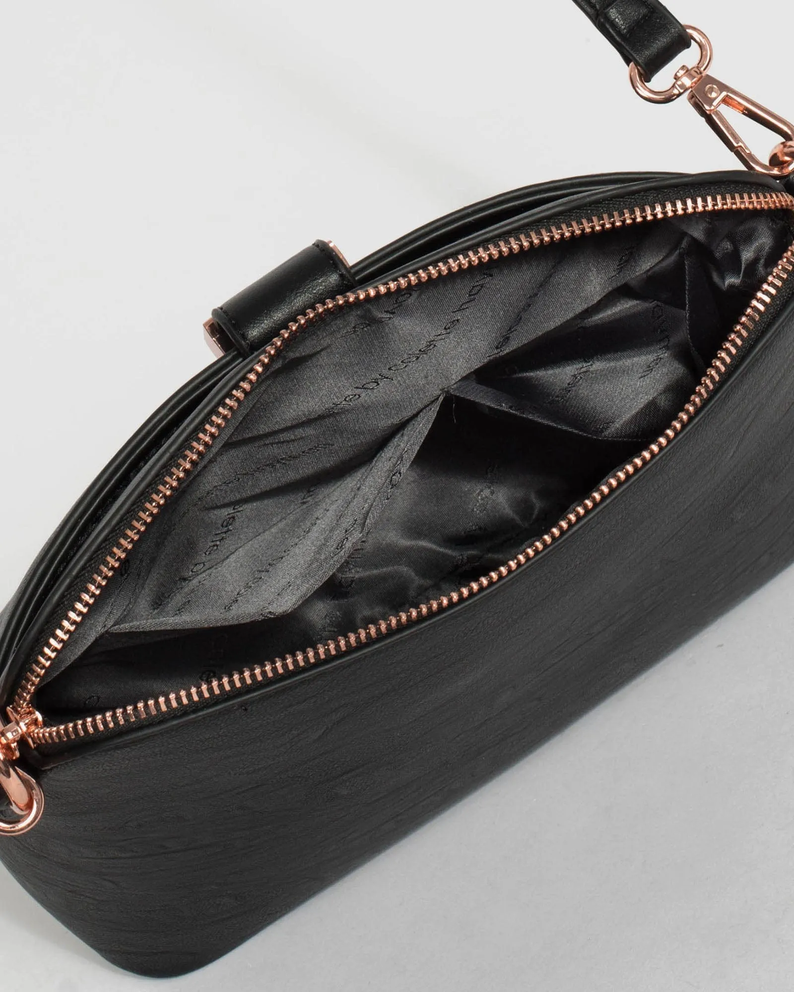 Black Maple Crossbody Bag