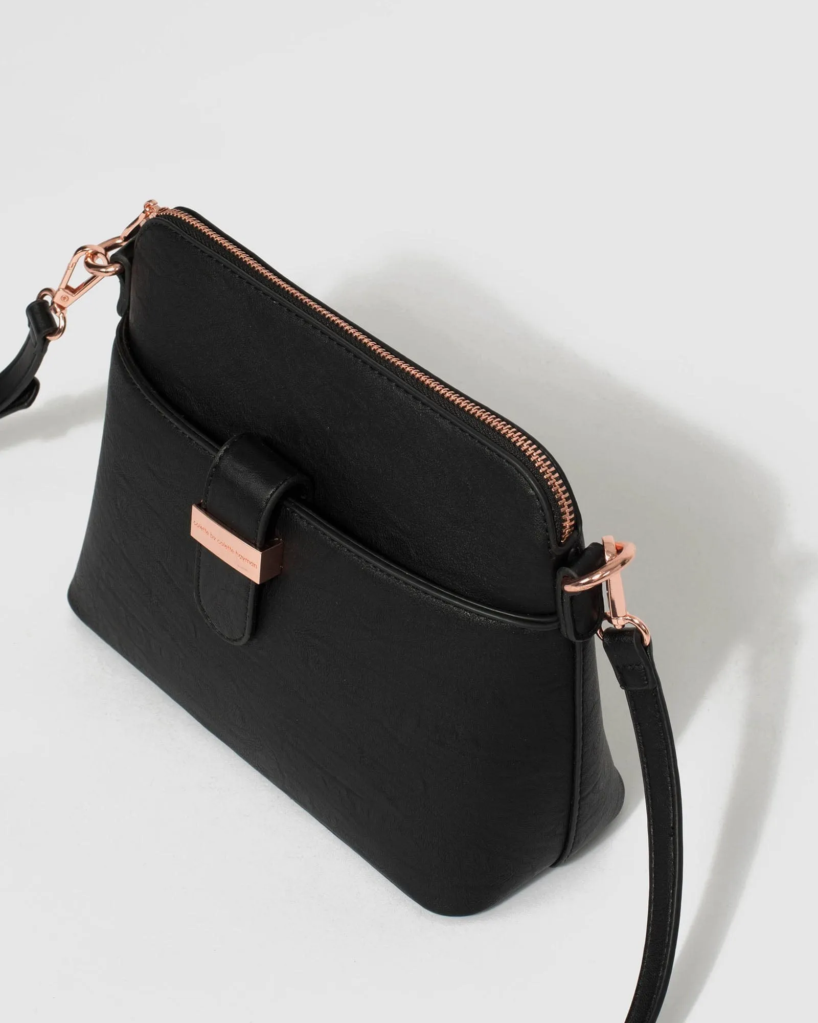 Black Maple Crossbody Bag