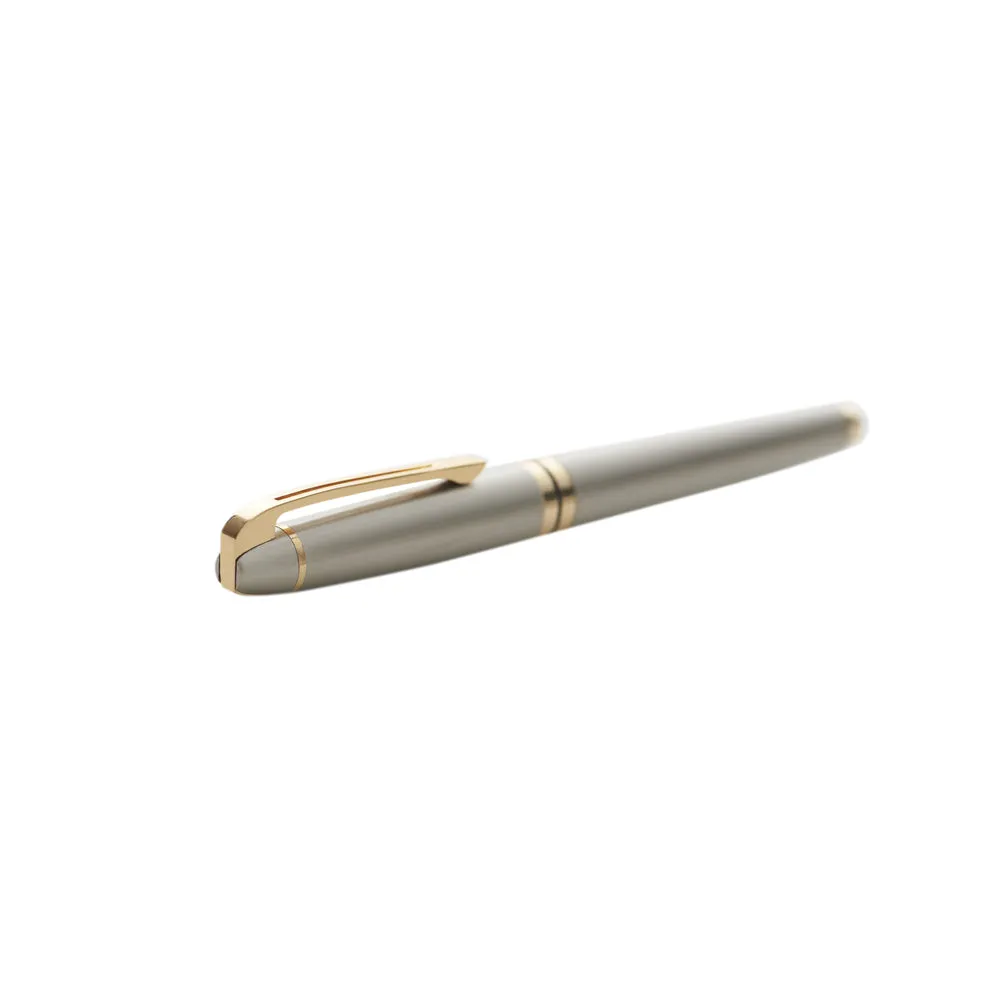 Carlton London Gilded Elegance Champagne Metal Pen