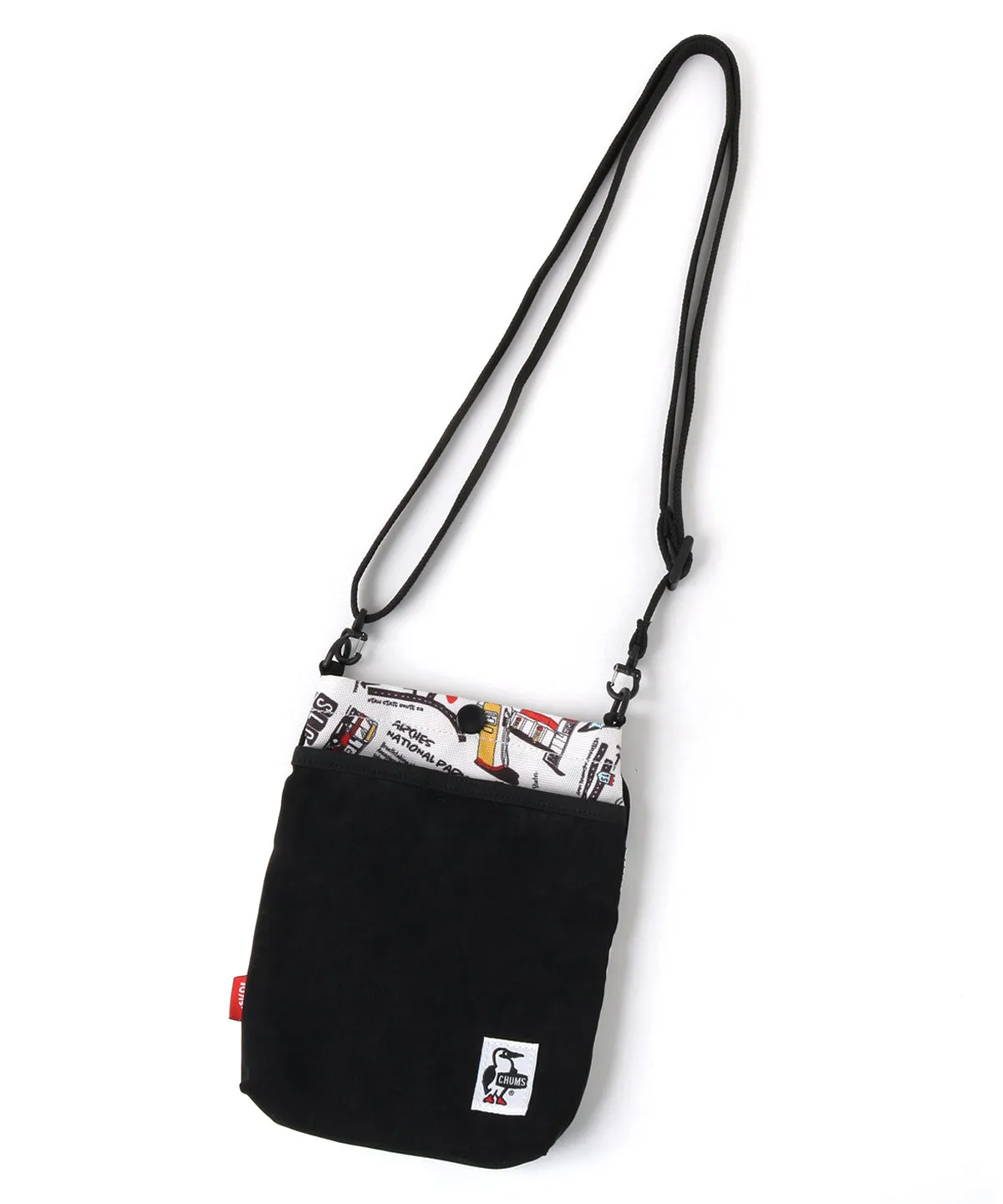 CHUMS Recycle Mesh Pocket Shoulder Bag