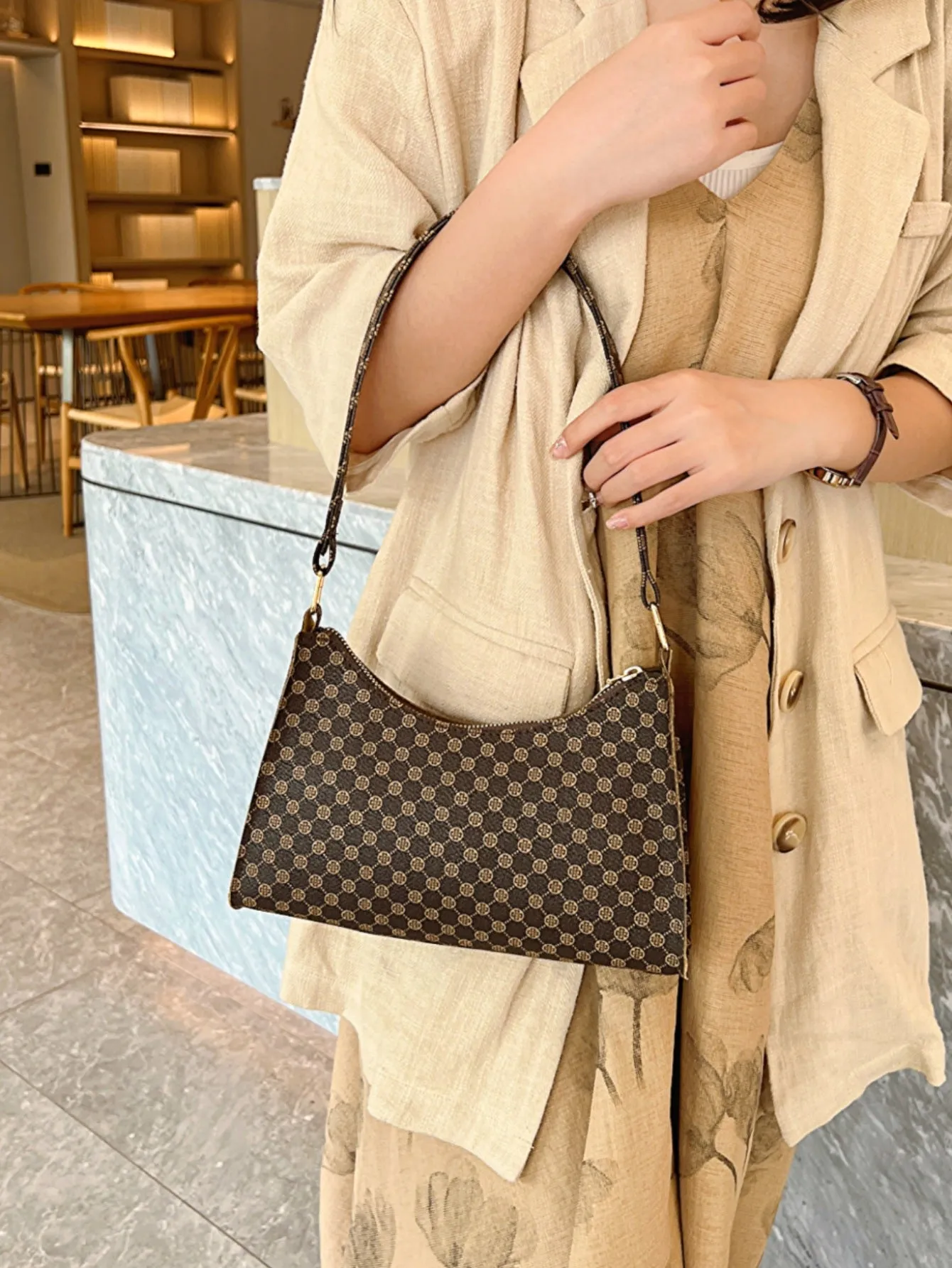 Exquisite Crocodile Women Handbag