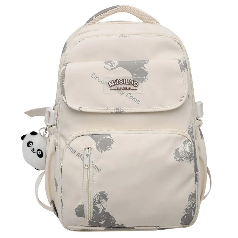 Fashion Kawaii Travel Bag Student Laptop College Backpack Girls School Bag Teenage Women Backpack Female Leisure Cute Mochila