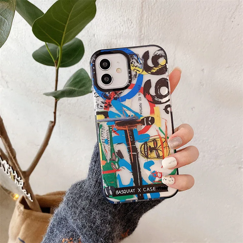 Fashion Simple Mobile Phone Case Shatterproof Protective Cover