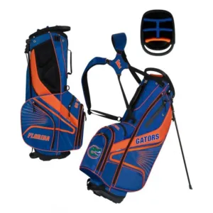 Florida Gators WinCraft "Grid Iron III" 6-Way Stand Golf Bag