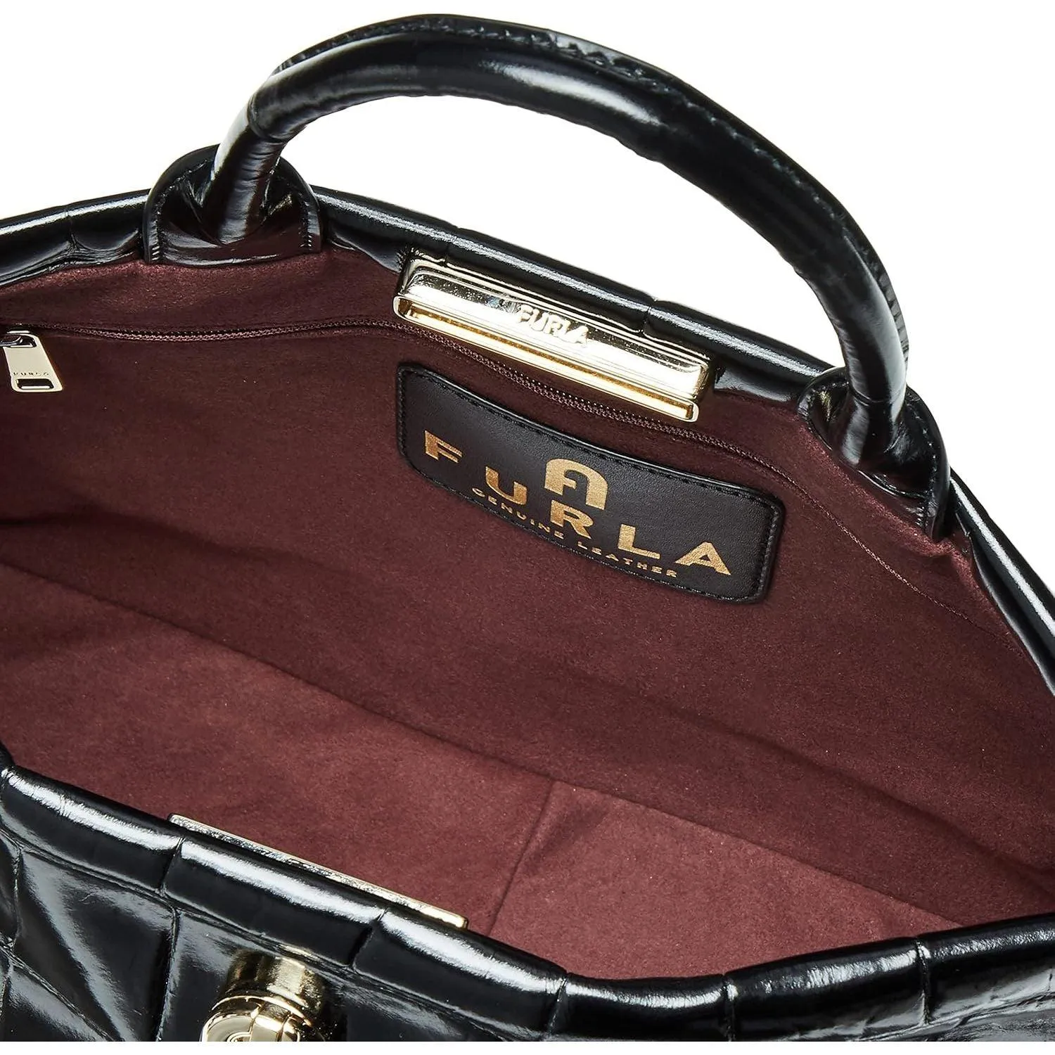 Furla Palazzo Small Tote - Nero Black