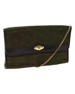 Green Nylon Chain Shoulder Bag by Christian Dior - Authenticated (ac2954)