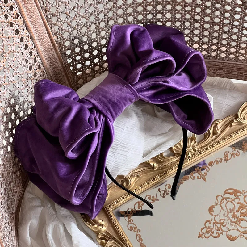 Instant Shipping! Heartwarming Velvet Headbow