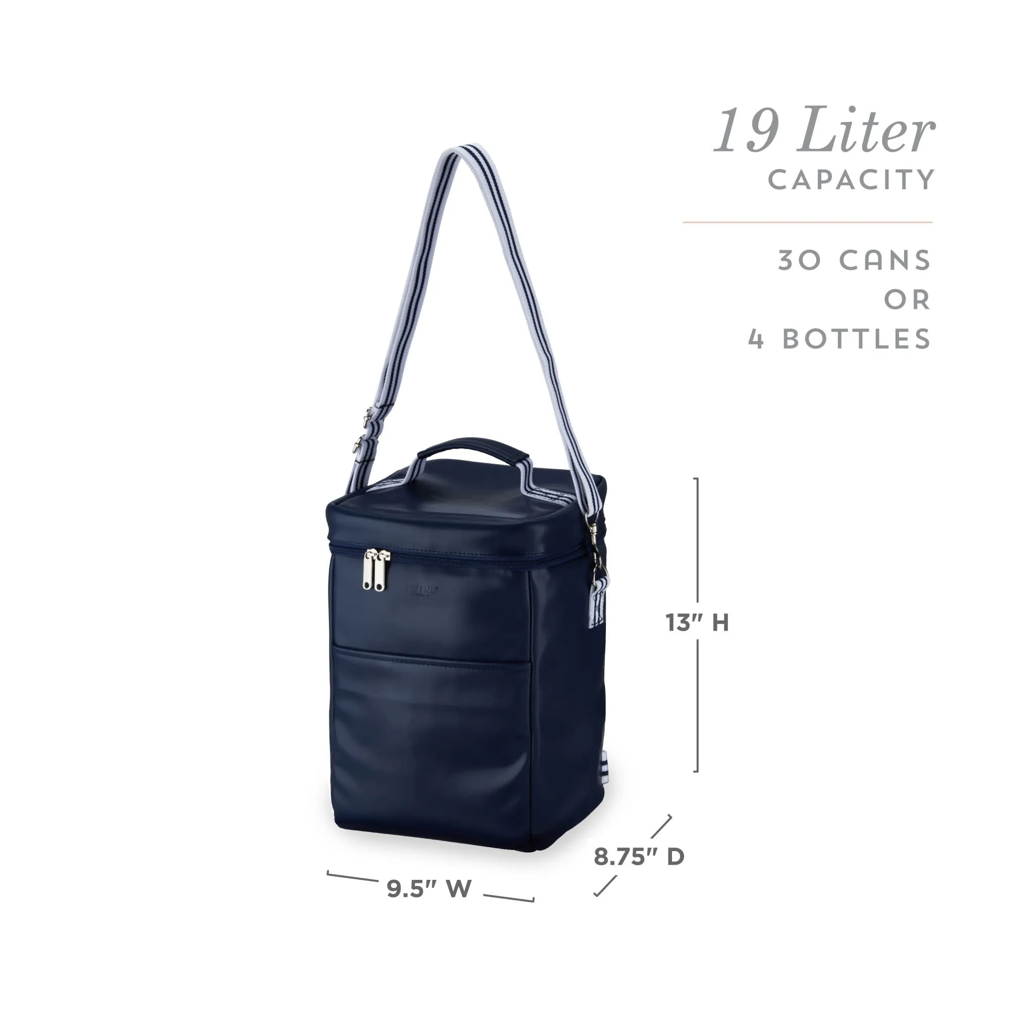 Insulated Cooler Backpack in Navy