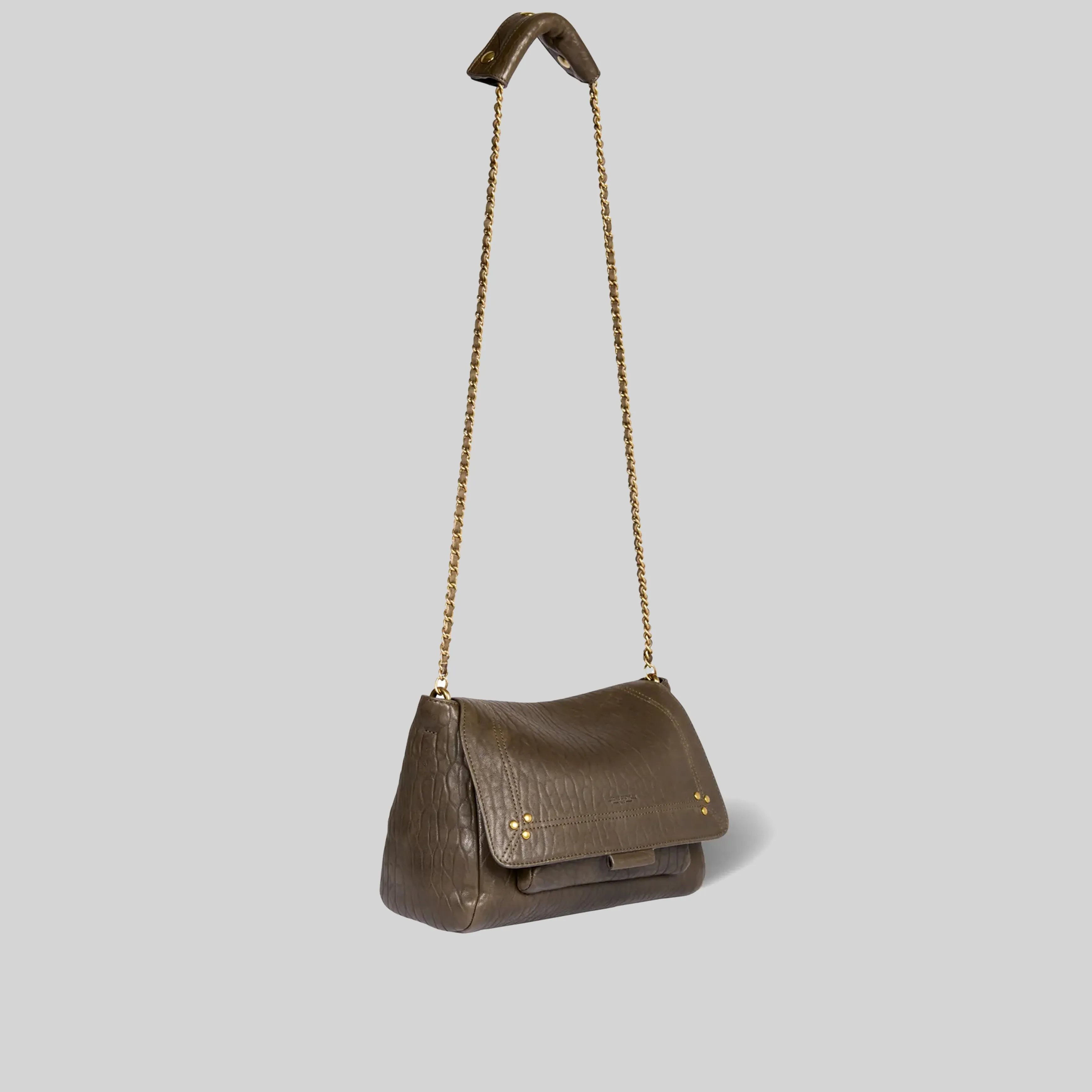 JEROME DREYFUSS BAG LULU M AG LICHEN