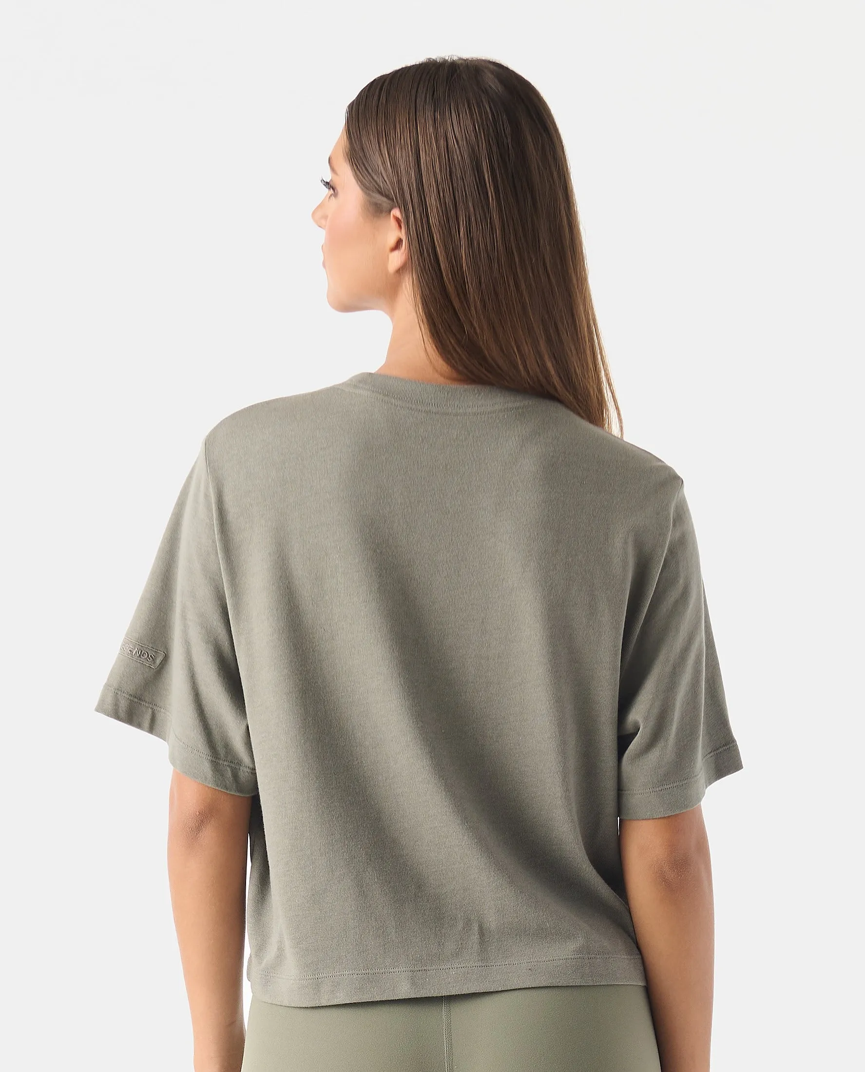 Milo Cropped Tee Fern