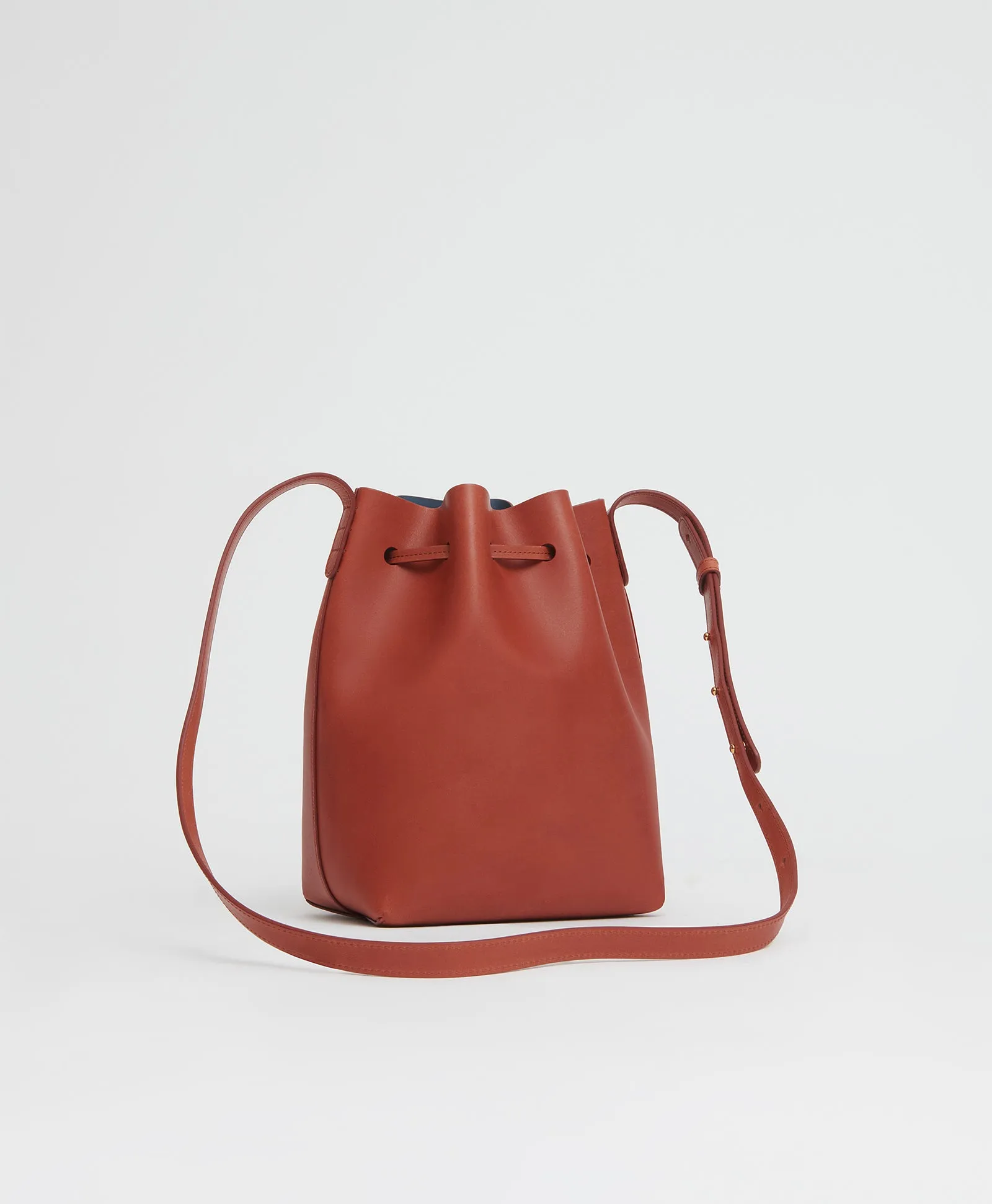 Mini Bucket Bag - Brandy/Avion