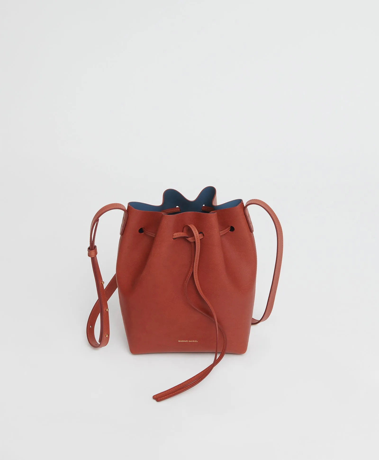 Mini Bucket Bag - Brandy/Avion