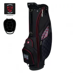 Ohio State Buckeyes Tartan WinCraft "Grid Iron III" 6-Way Stand Golf Bag