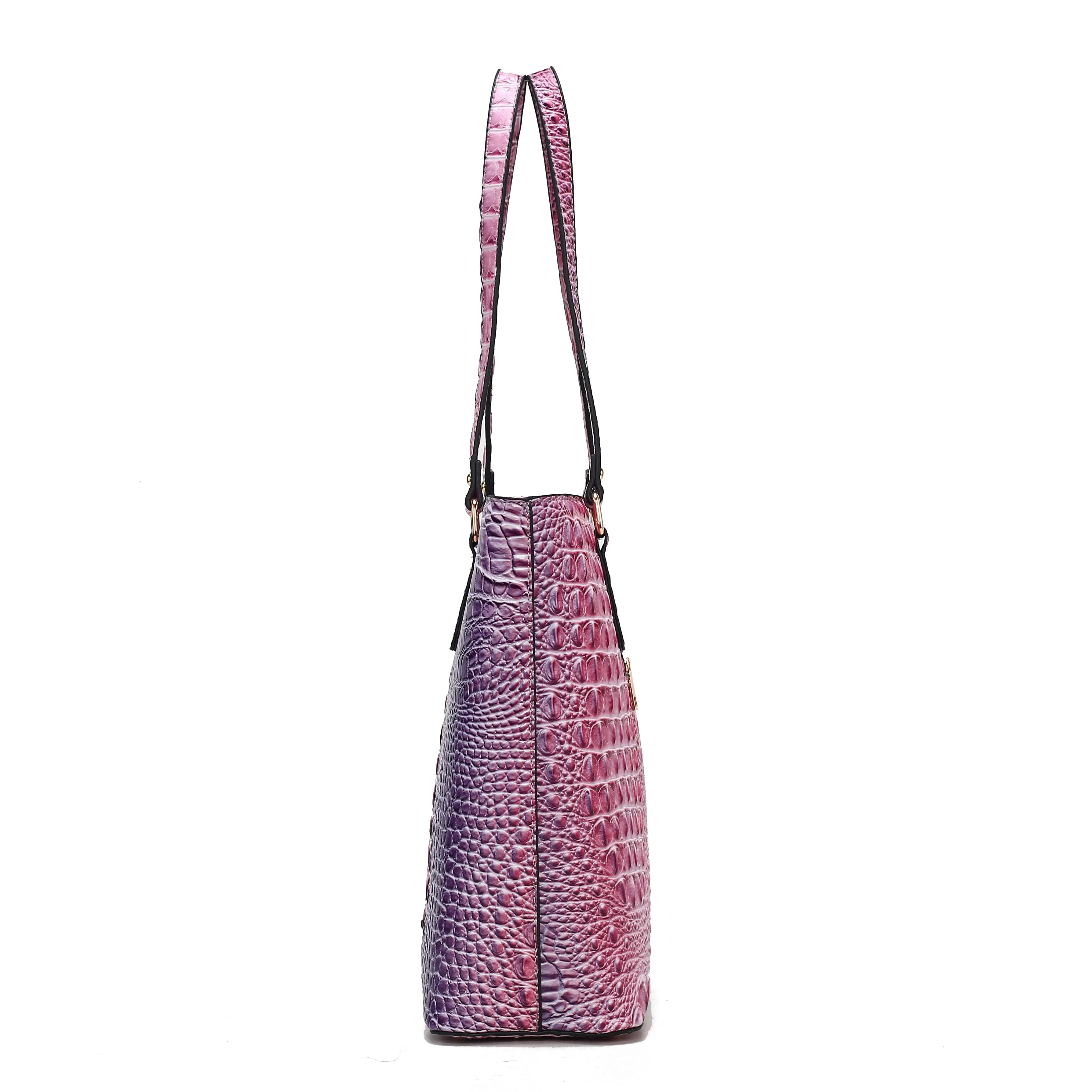 Piper Gradient Croc Tote Bag