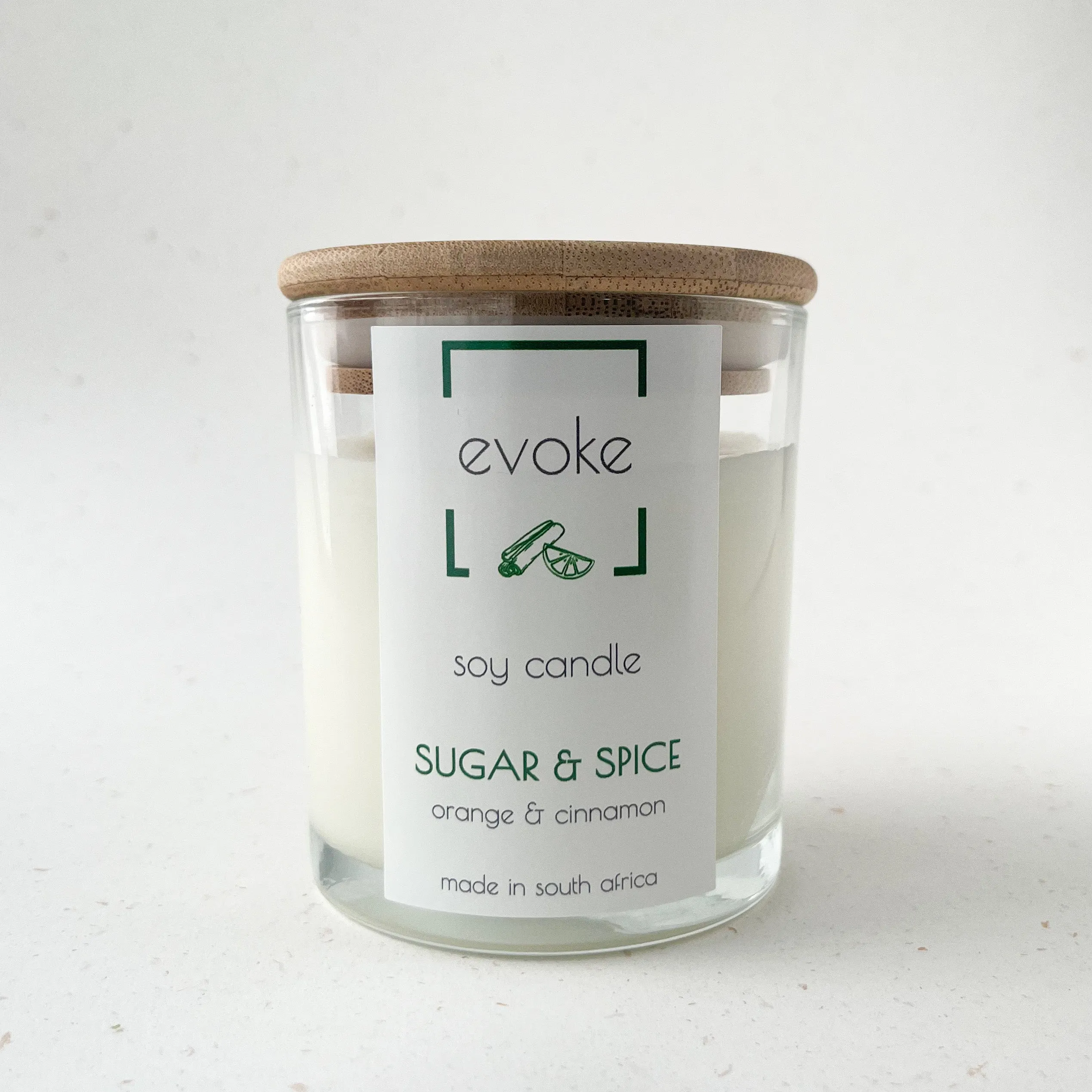 Scented Soy Candle - Sugar and Spice (Orange and Cinnamon)