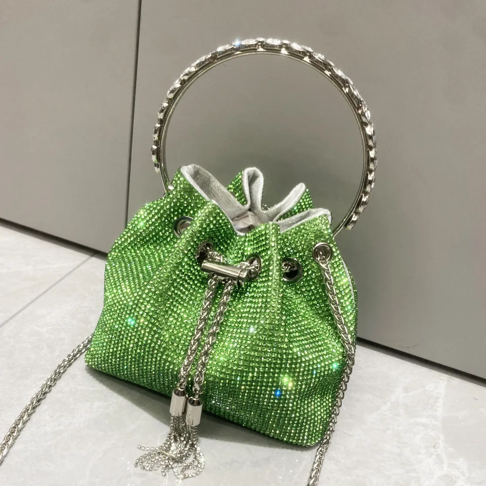 Sparkle: European & American Shiny Diamond Handbag for Women