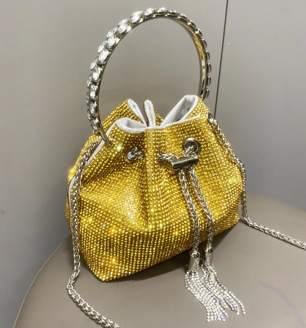 Sparkle: European & American Shiny Diamond Handbag for Women