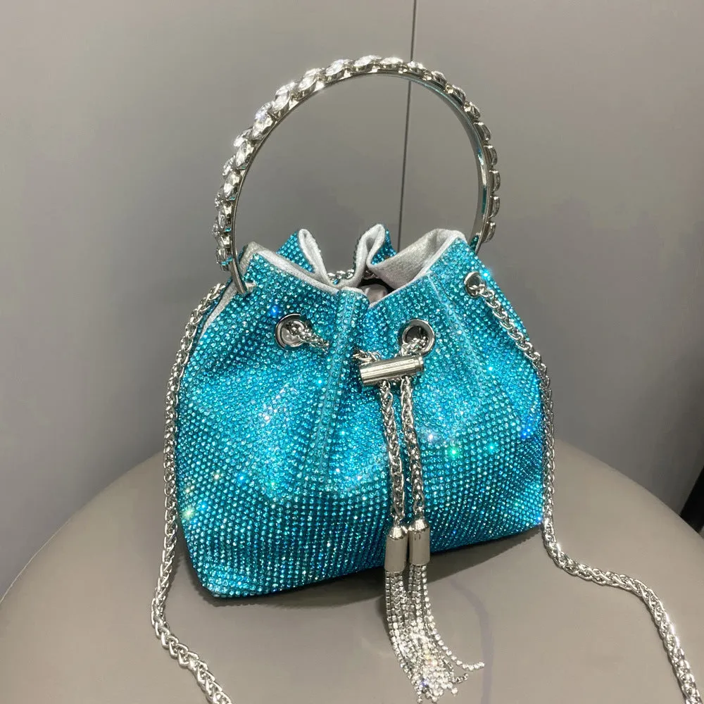 Sparkle: European & American Shiny Diamond Handbag for Women