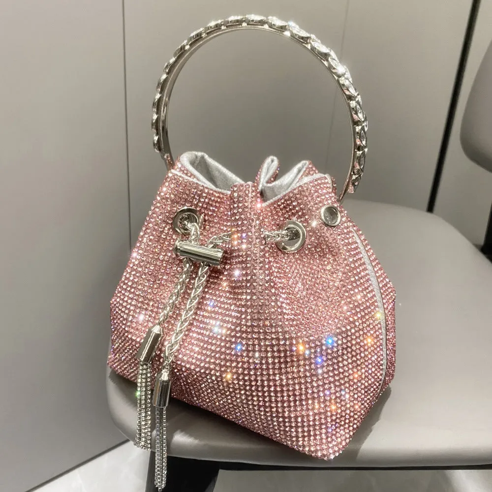 Sparkle: European & American Shiny Diamond Handbag for Women