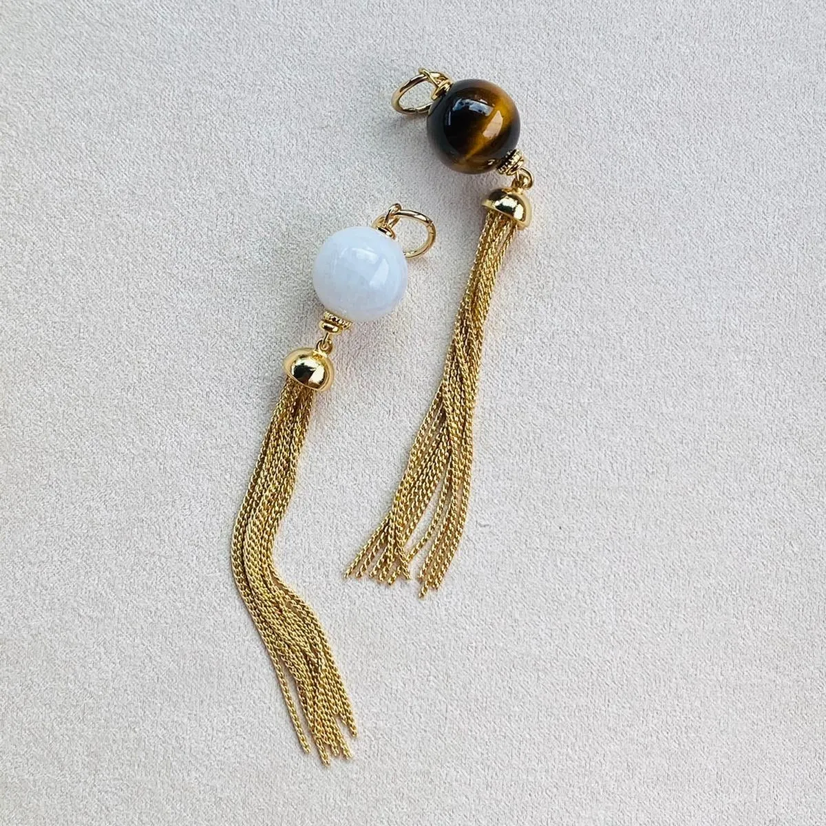 Tigereye Tassel Pendant