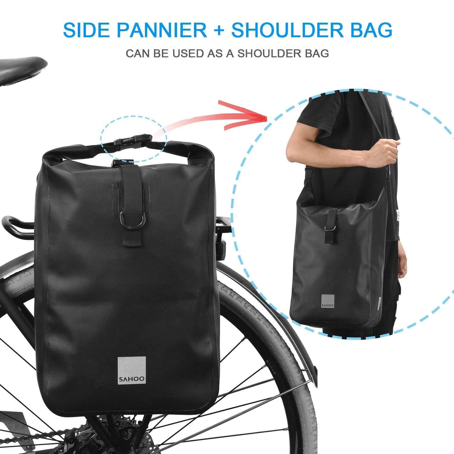 Waterproof Cycling Seat Shoulder Bag